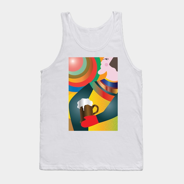 beer time Tank Top by MalikMaryna